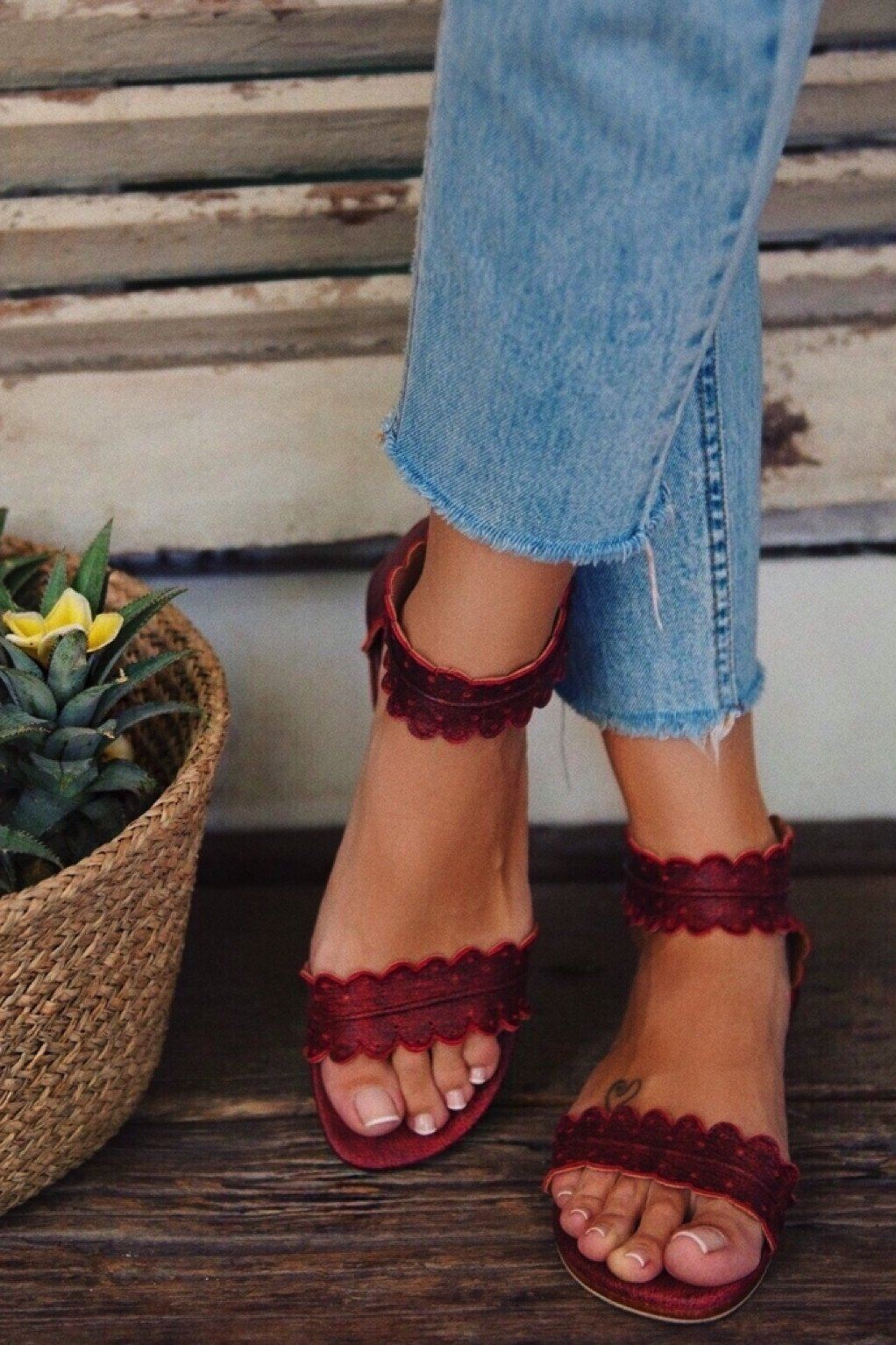 Leather Shoes - Midsummer Sandals