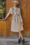 Arden Belted Vest Trench