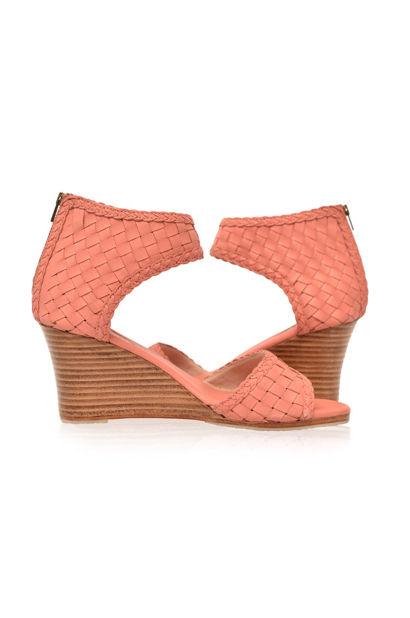 Athena Leather Wedges (Sz. 6.5 - 10)