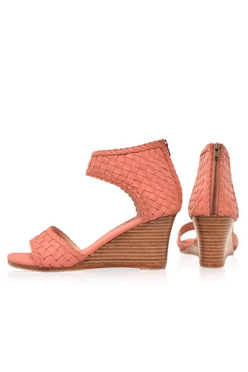 Athena Leather Wedges (Sz. 6.5 - 10)