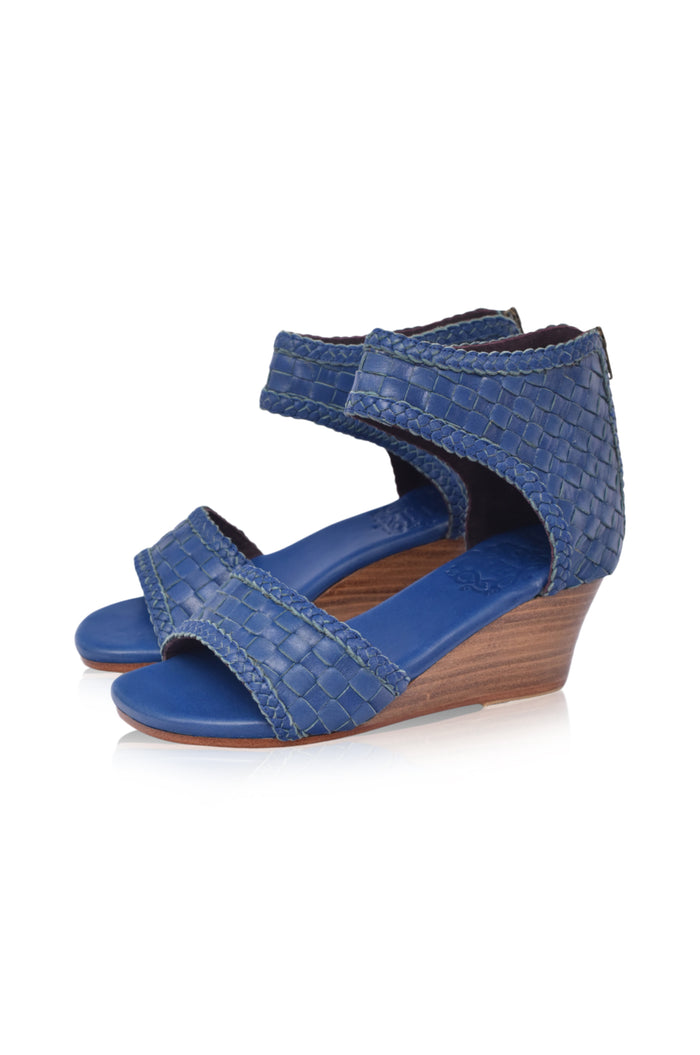 Athena Leather Wedges (Sz.  9.5 & 10)