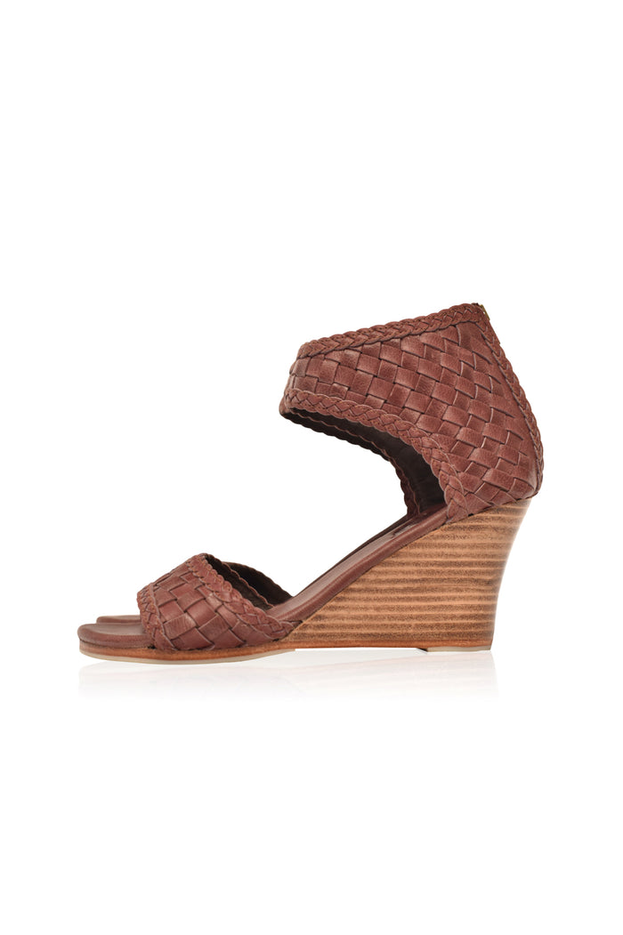 Athena Leather Wedges (Sz. 7.5)