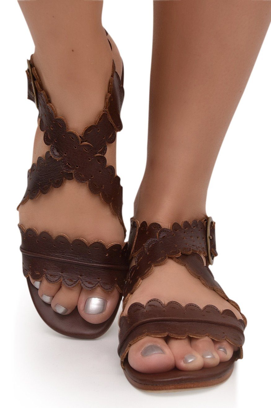 Leather Shoes - Mermaid Sandals
