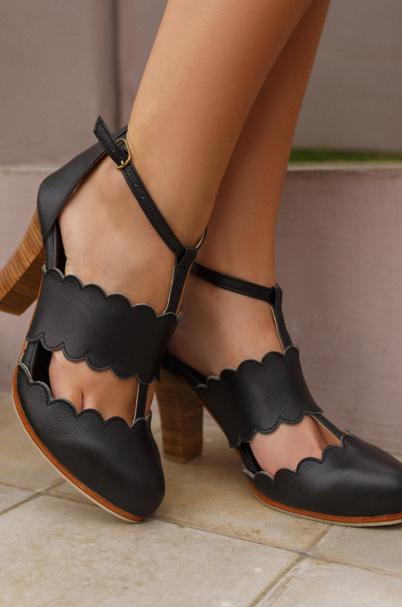 Incognito Leather Heels
