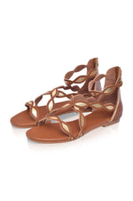 Blossom Leather Sandals