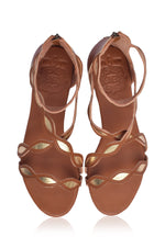 Blossom Leather Sandals