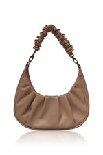 Camille Ruched Leather Bag