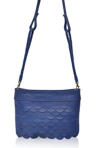 Leather Wallet/Clutch - Cascade Crossbody Clutch