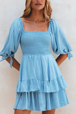 Cha-Cha Ruffle Mini Dress