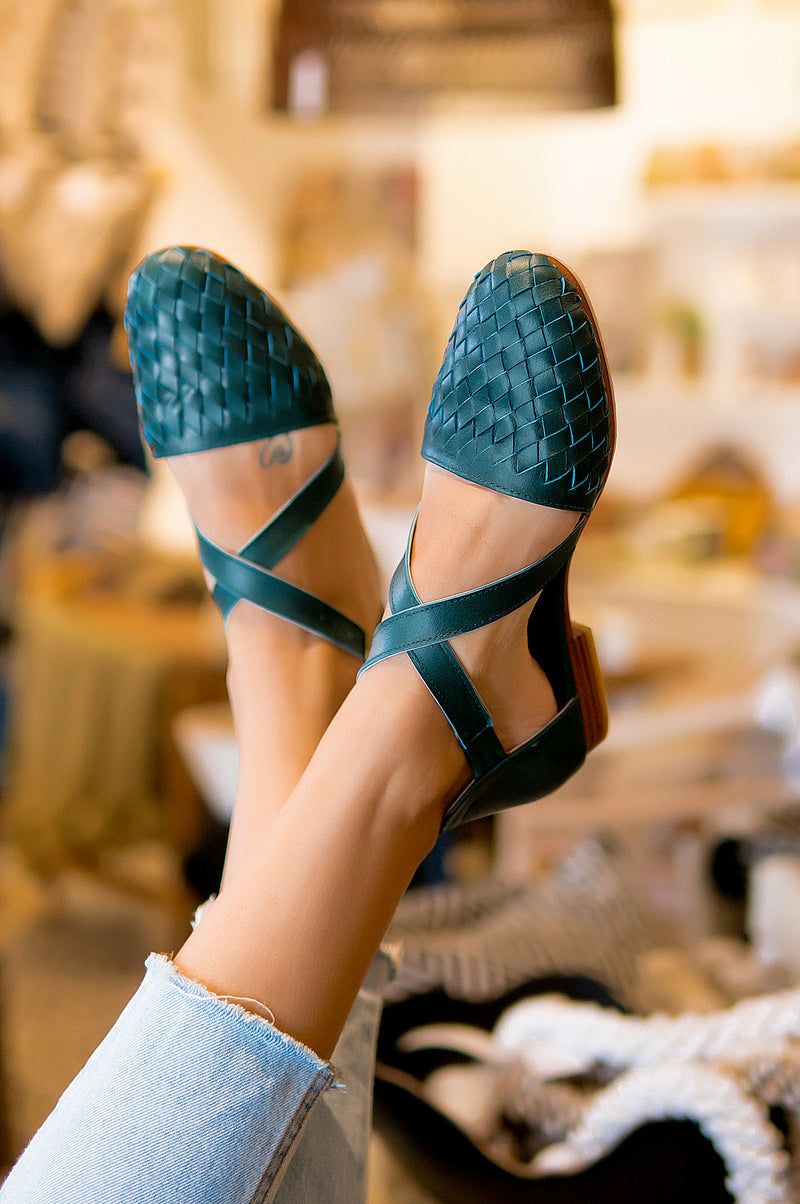 Riviera Leather Flats1