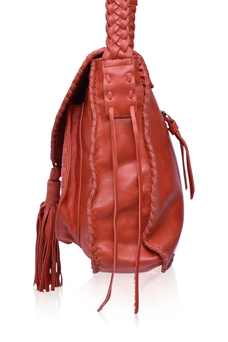 Leather Bag - San Tropez Leather Saddle