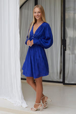 Daphne Floaty Long Sleeve Mini Dress (Sale)