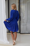 Daphne Floaty Long Sleeve Mini Dress (Sale)