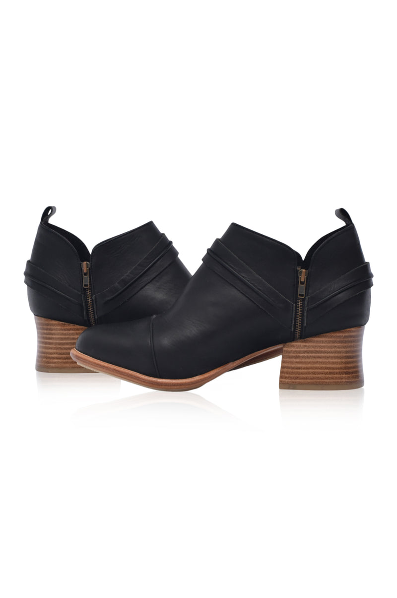 Dasha Low Ankle Booties