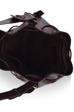 Geneva Drawstring Leather Bag