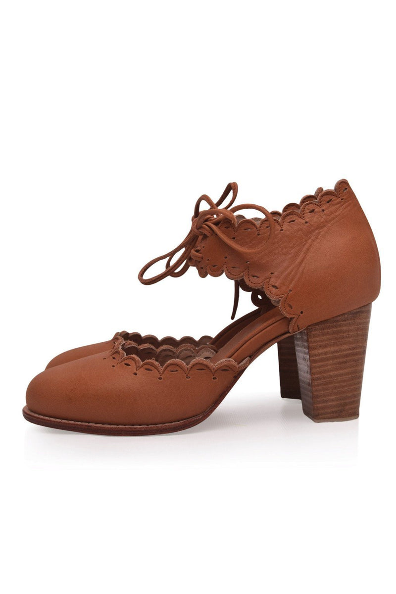 Leather Shoes - Dance Queen Heels