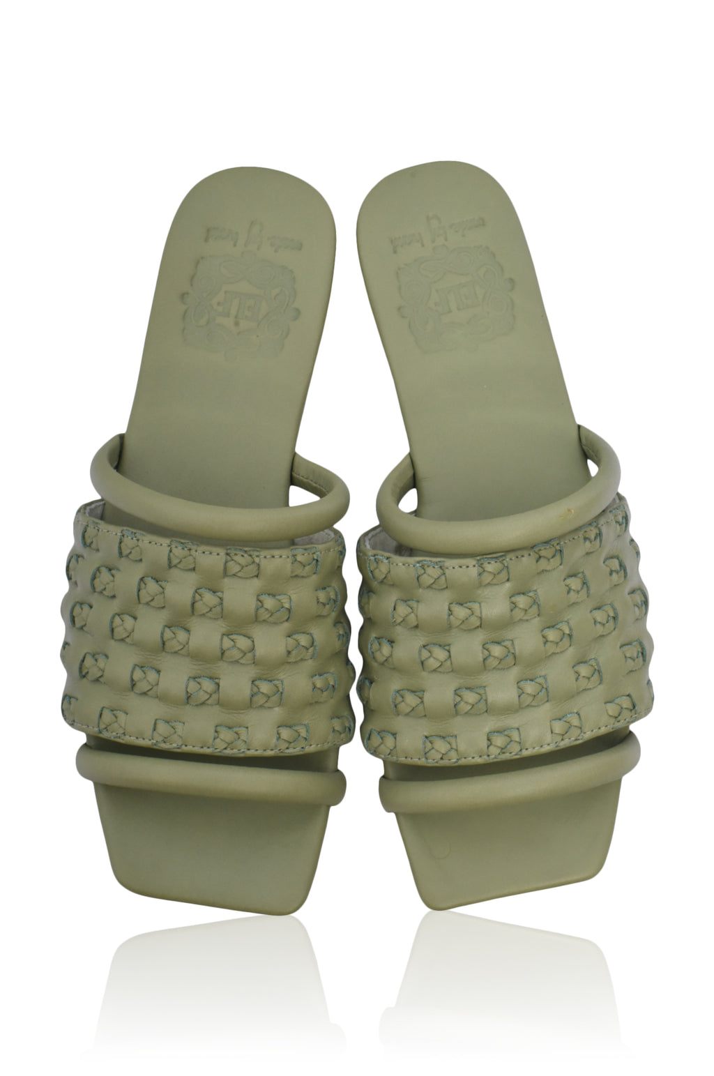 Olive sales green slides