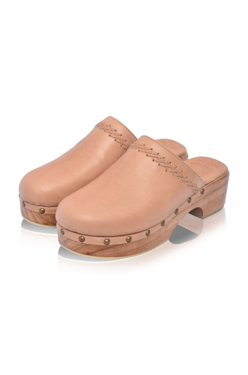 Malibu Leather Clogs