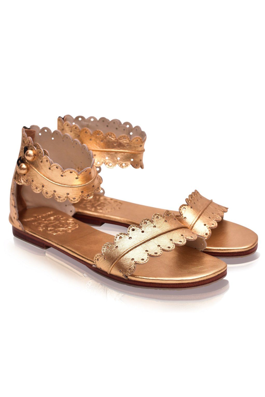 Midsummer. Handmade beautiful leather sandals. – ELF