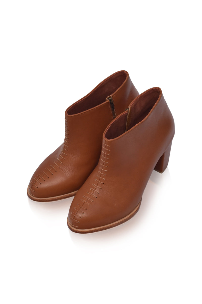 Monte Carlo Leather Booties