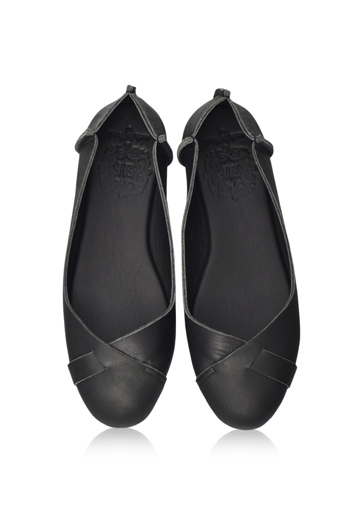 Native Leather Ballet Flats (Sz 7.5)