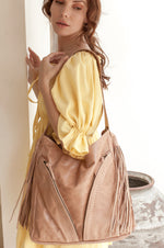 Nomad Tassel Leather Bag