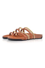 Castaway Leather Slides