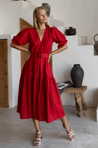 Peony Midi Dress (Sale)