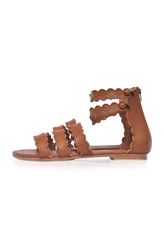 Rimini Boho Leather Sandals (Sz. 11)