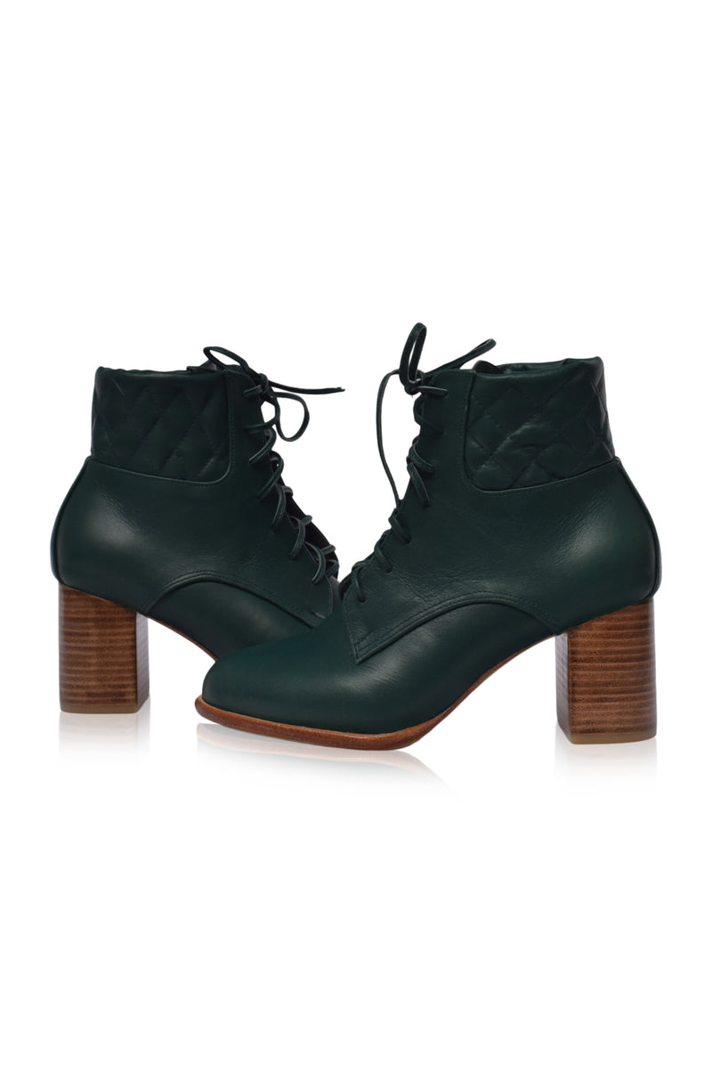 Rising Mara Leather Heel Booties