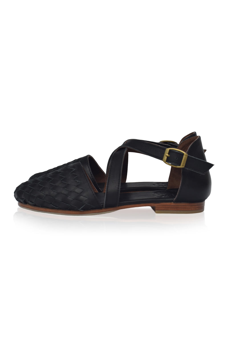 Riviera Leather Flats (Sz. 5 & 8.5)