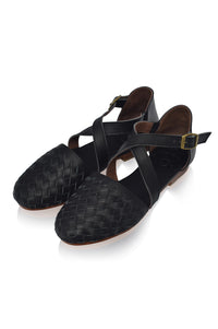 Riviera Leather Flats (Sz. 5 & 8.5)