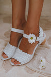 Sicily Wooden Heel Woven Sandals