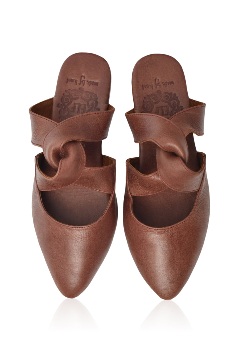 Taj Mahal Pointy Toe Mules