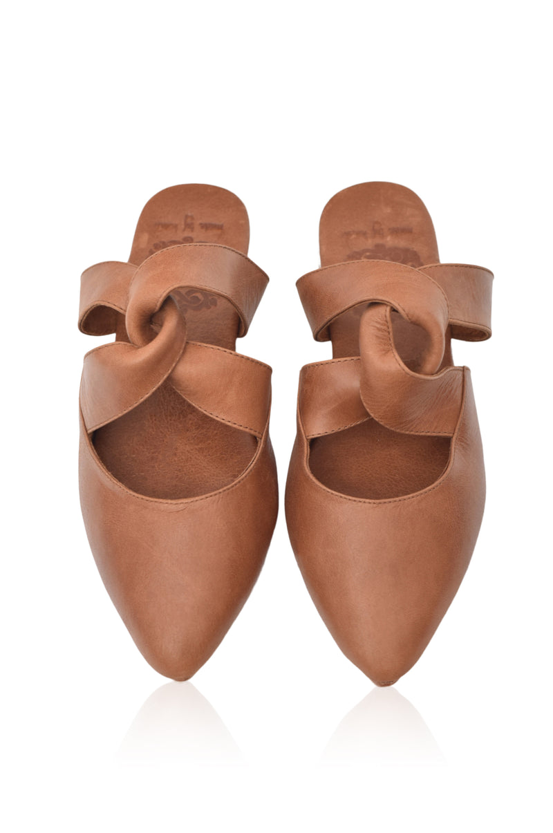 Taj Mahal Pointy Toe Mules