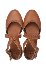 Tallulah Braided Leather Flats