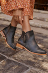 Treasure Leather Ankle Boots