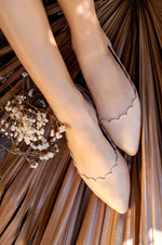 Valentina Leather Ballet Flats