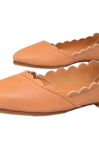Valentina Leather Ballet Flats (*Sz. 5.5)