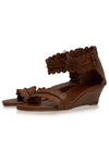 Leather Shoes - Magdalena Wedges