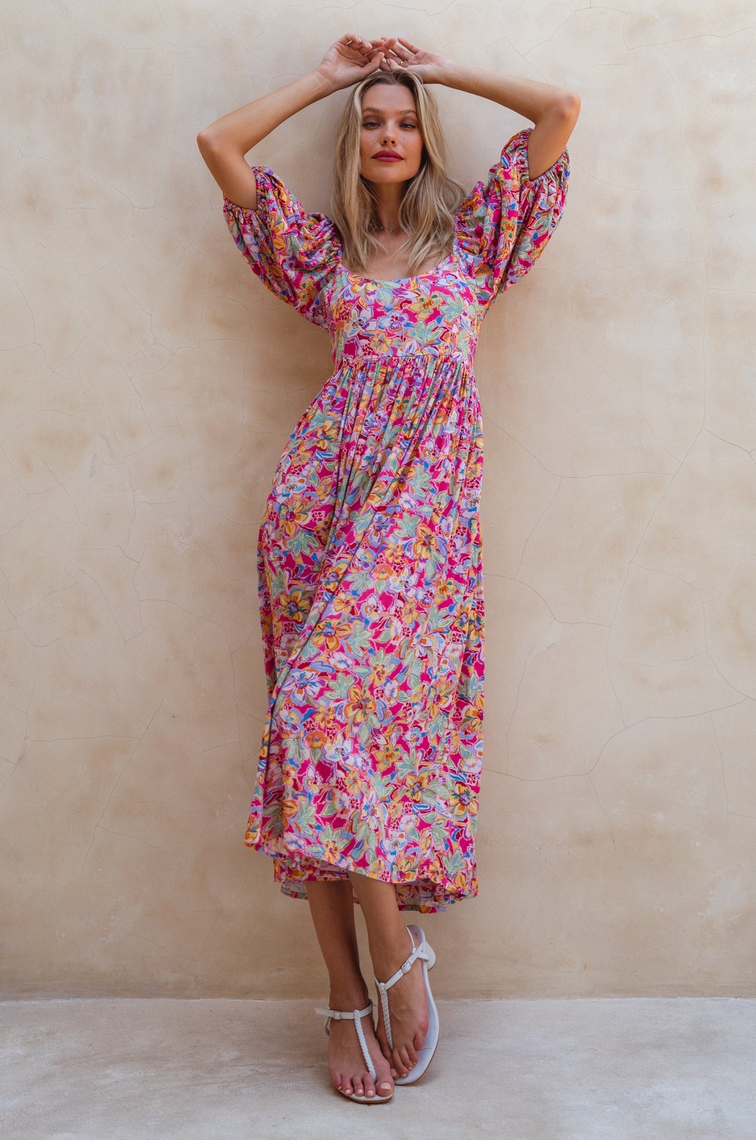 ワンピース elfelfelfarchives long sleeve dress Oliphant Long Sleeve Yoke Dress-Final Clearance – Shop Chou Chou