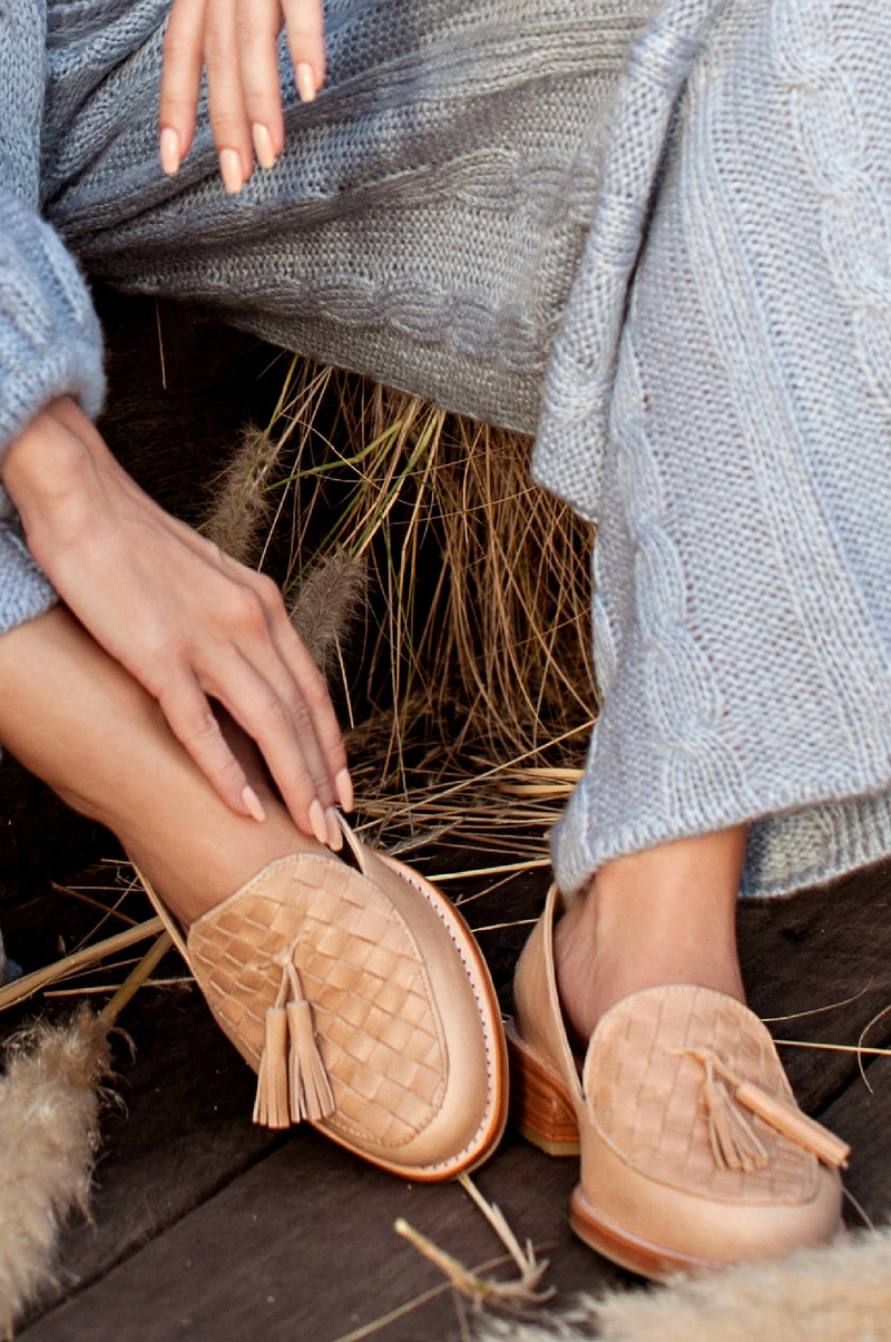 Nikita Woven Leather Loafers